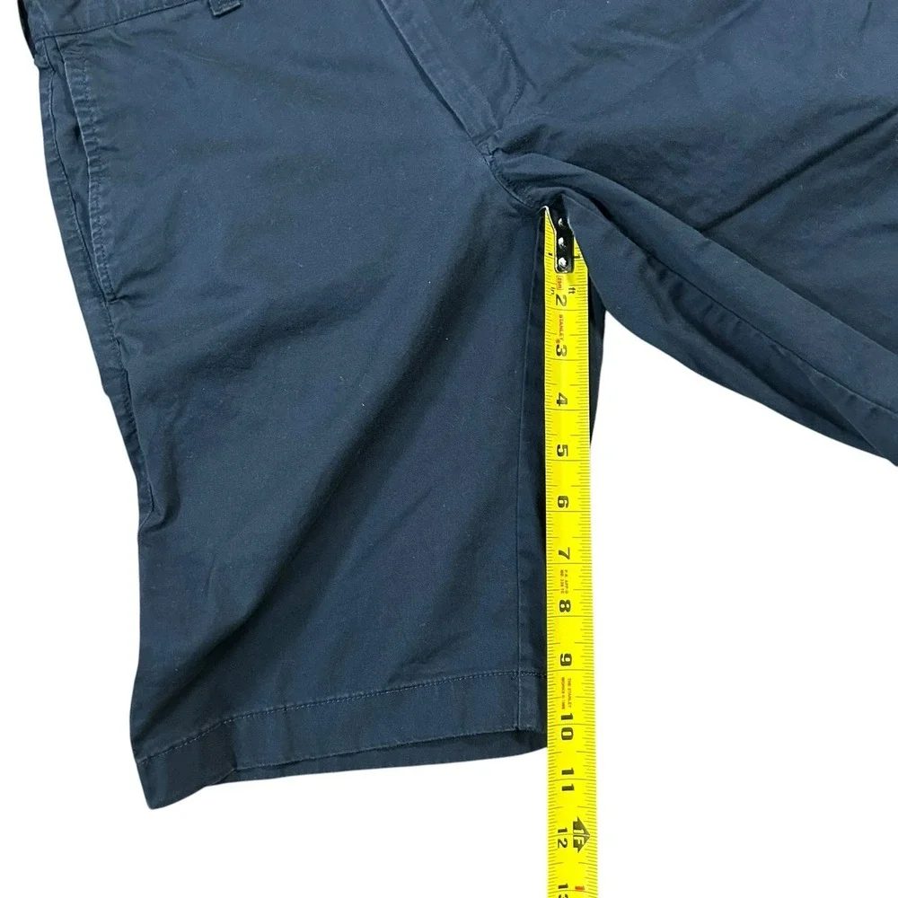J Crew Stretch Shorts Mens‎ 29x10.5 Cotton Navy Blue Preppy Chino